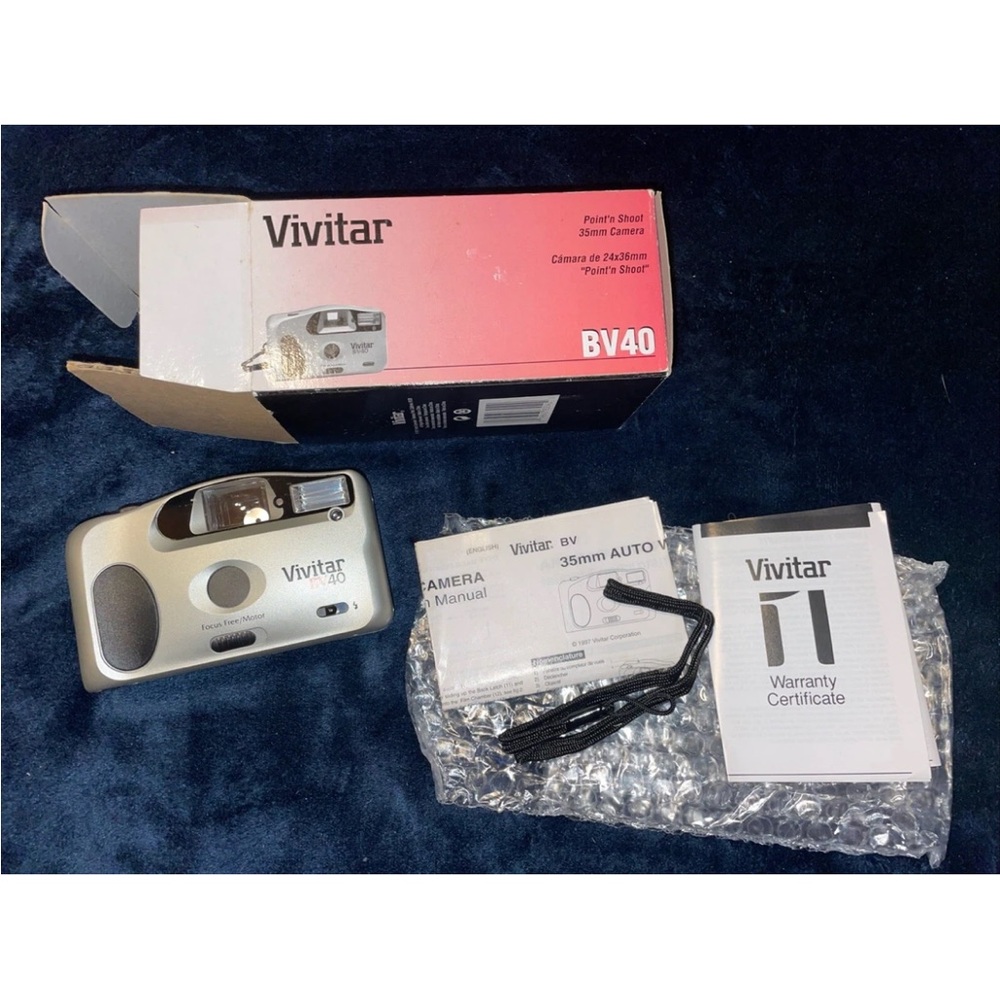 Vintage Vivitar BV40 35mm Camera